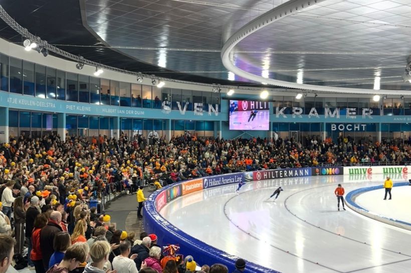 Reise til skøyter på Thialf Stadion Heerenveen med Maxpulse